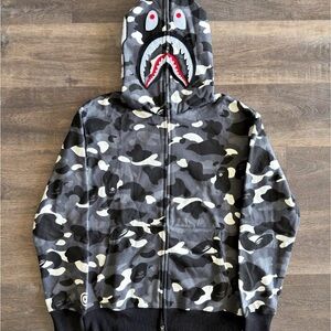 Bape City Camo Shark WGM Full-Zip Hoodie